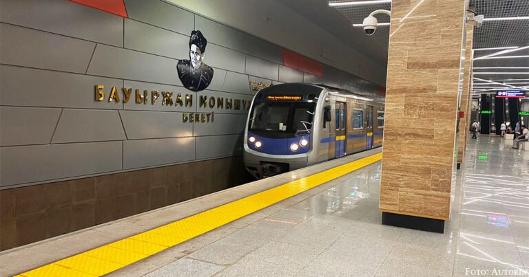 Die neuen Metro-Stationen von Almaty