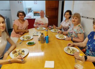 Familienküche der Deutschen in Kasachstan