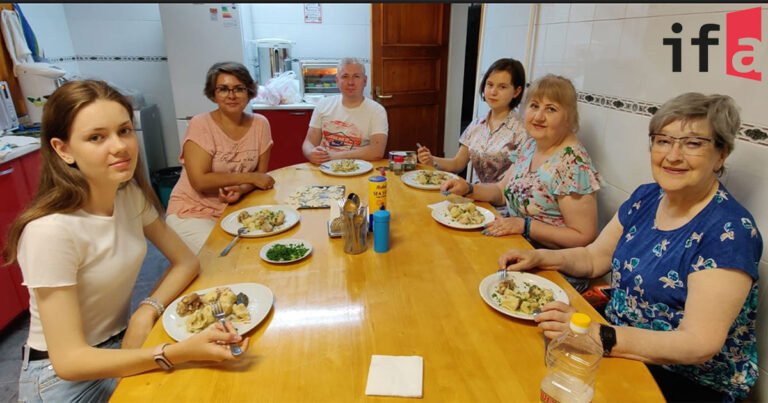 Familienküche der Deutschen in Kasachstan