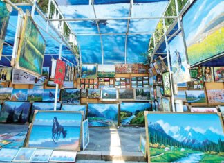 Die Künstlervereinigung in Bischkek