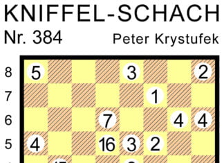 Kniffel-Schach Nr. 384 Kniffel-Schach Nr. 384