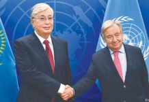 Tokajew spricht vor UN-Generalversammlung