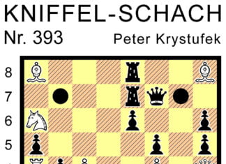 Kniffel-Schach Nr. 393 Kniffel-Schach Nr. 393