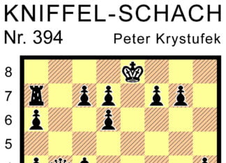 Kniffel-Schach Nr. 394 Kniffel-Schach Nr. 394
