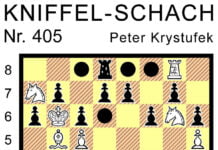 Kniffel-Schach Nr. 405 Kniffel-Schach Nr. 405