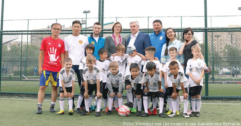 Fußballschulen bei der Deutschen Minderheit in Kirgisistan