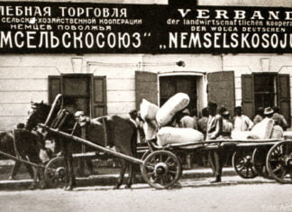 Ausländische Hilfe für die Notleidenden und Gründung der ASSR der Wolgadeutschen 1930er Jahre.