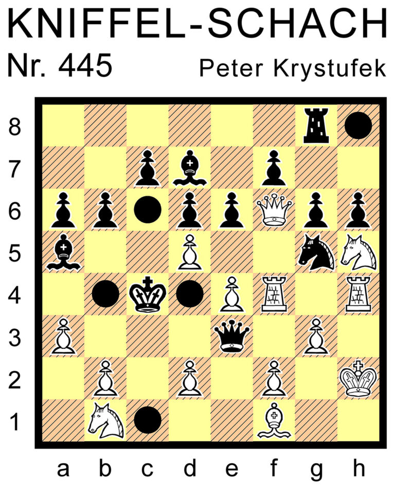 Kniffel-Schach Nr. 445