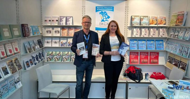 BKDR Verlag und Literaturkreis der Deutschen aus Russland gemeinsam auf der Frankfurter Buchmesse 2022