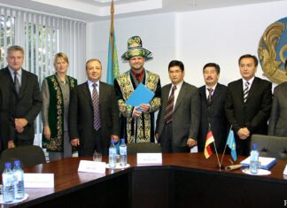 Vom Niederrhein nach Almaty