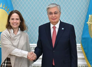 Präsident Tokajew trifft Vorsitzende des Ost-Ausschusses