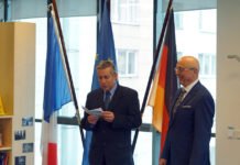 Deutsch-Französische Freundschaft in Almaty