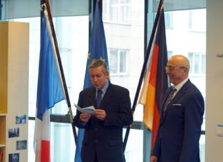 Deutsch-Französische Freundschaft in Almaty