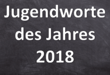 Jugendwort des Jahres 2018