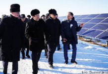 Größte Solaranlage Zentralasiens eröffnet Solaranlage in Saran