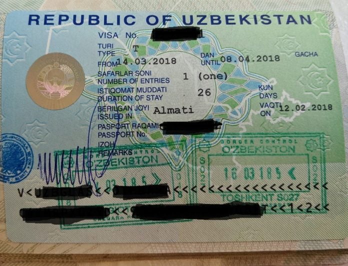Visum Usbekistan