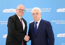 Deutschland und Kasachstan bekräftigen Kooperation Deutschland und Kasachstan bekräftigen Kooperation