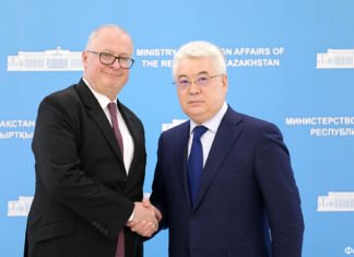 Deutschland und Kasachstan bekräftigen Kooperation Deutschland und Kasachstan bekräftigen Kooperation