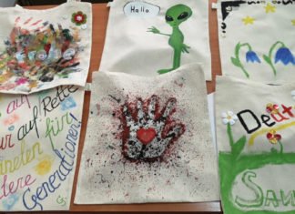 Nimm die Jute mit! Der Kreativität freien Lauf lassen: Jutebeutel gestalten.