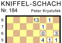 Kniffel-Schach Nr. 184