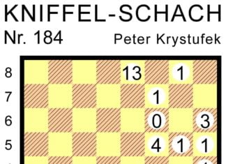 Kniffel-Schach Nr. 184