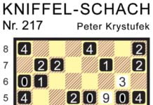 Kniffel-Schach Nr. 217