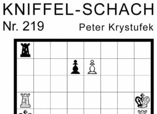 Kniffel-Schach Nr. 219