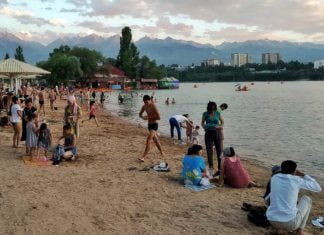 Der Strand mitten in der Stadt
