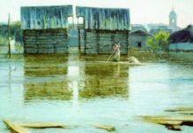 Deutsche Künstler an der Wolga WD_kunst_weber_hochwasser