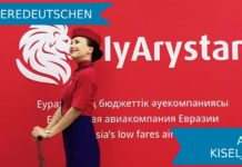 Über den Wolken zuhause Alina Kiseljewa