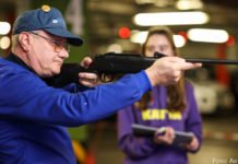 Zielen, Spannen und Schießen