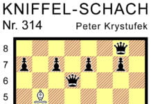 Kniffel-Schach Nr. 314 Kniffel-Schach
