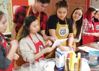In der Weihnachtsbäckerei
