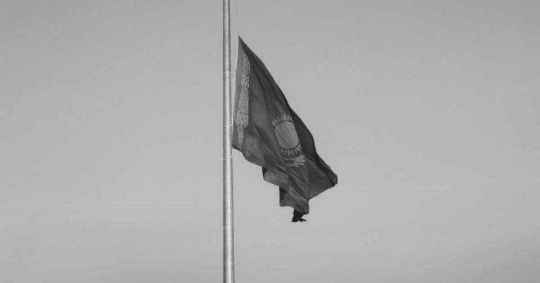 Tag der Trauer in Kasachstan
