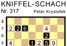 Kniffel-Schach Nr. 317 Kniffel-Schach