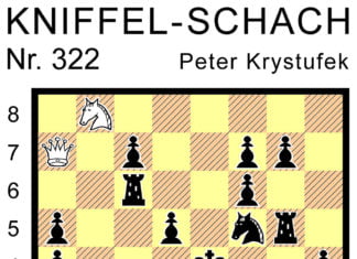Kniffel-Schach Nr. 322 Kniffel-Schach