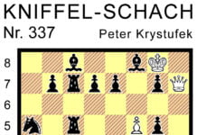 Kniffel-Schach Nr. 337 Kniffel-Schach Nr. 337