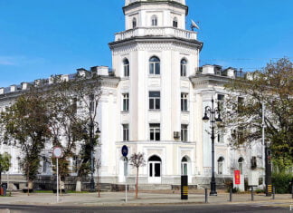 Die Turmspitzen von Almaty