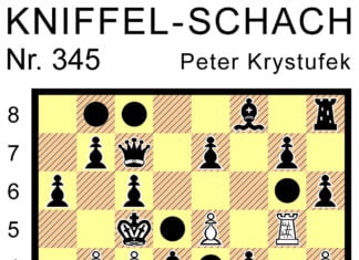 Kniffel-Schach Nr. 345 Kniffel-Schach Nr. 345