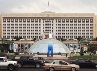 Die neue Mitte von Alma-Ata