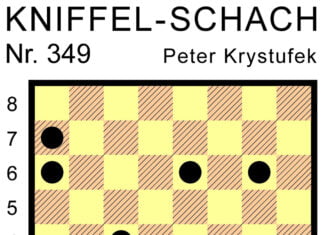 Kniffel-Schach Nr. 349 Kniffel-Schach Nr. 349