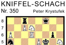 Kniffel-Schach Nr. 350 Kniffel-Schach Nr. 350