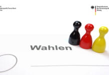 Bekanntmachung für Deutsche zur Wahl zum Deutschen Bundestag