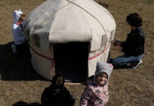 Ein Wigwam ist hier am falschen Fleck