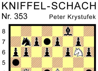 Kniffel-Schach Nr. 353 Kniffel-Schach Nr. 353
