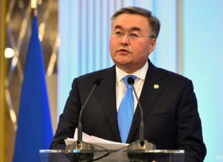 Tleuberdi zum Botschafter Kasachstans in Wien ernannt Kasachstans Außenminister Tleuberdi in Brüssel