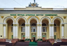 Oras Dschandosow und das Kasachische Landwirtschaftsinstitut