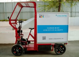 Der „SUV unter den Fahrrädern“ erreicht Almaty