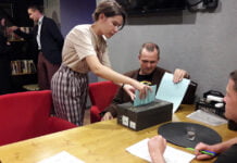 Deutsch-Kasachische Wahlparty