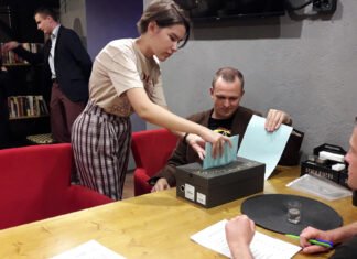 Deutsch-Kasachische Wahlparty